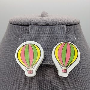 Hot Air Balloon Earrings